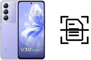 Come scannerizzare su un vivo V30 Lite (ME)