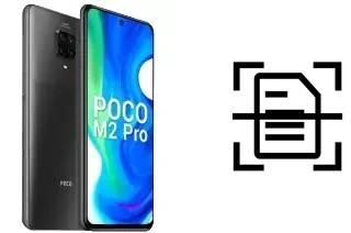 Come scannerizzare su un Xiaomi Poco M2 Pro