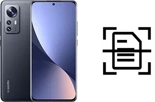 Come scannerizzare su un Xiaomi 12X