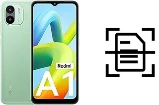 Come scannerizzare su un Xiaomi Redmi A1