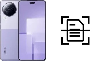 Come scannerizzare su un Xiaomi Civi 3