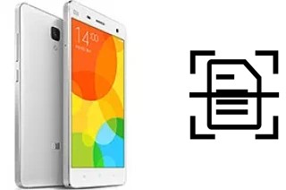 Come scannerizzare su un Xiaomi Mi 4 LTE