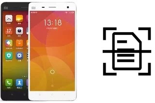 Come scannerizzare su un Xiaomi Mi 4