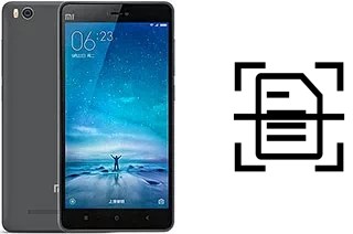 Come scannerizzare su un Xiaomi Mi 4c