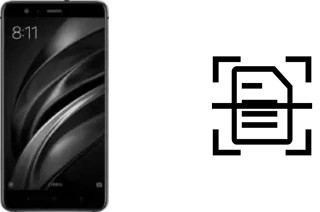 Come scannerizzare su un Xiaomi Mi 5X