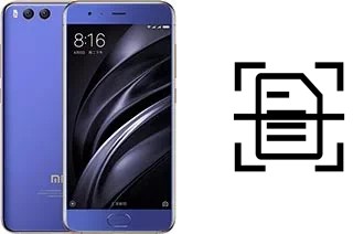 Come scannerizzare su un Xiaomi Mi 6