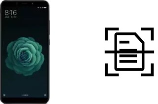 Come scannerizzare su un Xiaomi Mi 6X