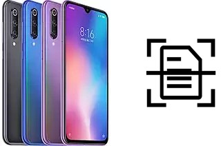 Come scannerizzare su un Xiaomi Mi 9 SE