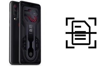 Come scannerizzare su un Xiaomi Mi 9 Transparent Edition