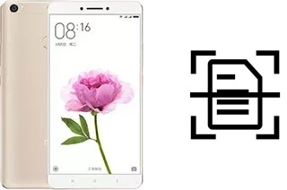 Come scannerizzare su un Xiaomi Mi Max