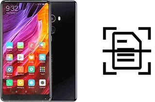 Come scannerizzare su un Xiaomi Mi Mix 2