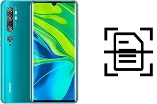 Come scannerizzare su un Xiaomi Mi Note 10