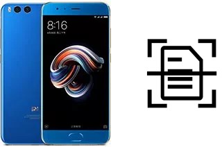 Come scannerizzare su un Xiaomi Mi Note 3