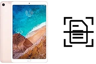 Come scannerizzare su un Xiaomi Mi Pad 4 Plus