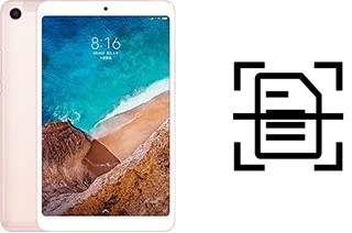 Come scannerizzare su un Xiaomi Mi Pad 4 Wi-Fi