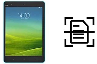 Come scannerizzare su un Xiaomi Mi Pad 7.9