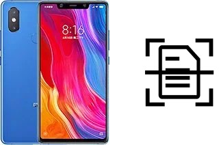 Come scannerizzare su un Xiaomi Mi 8 SE