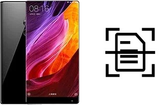 Come scannerizzare su un Xiaomi Mi Mix