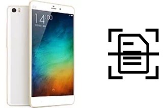 Come scannerizzare su un Xiaomi Mi Note Pro