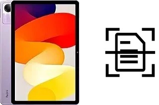 Come scannerizzare su un Xiaomi Redmi Pad SE