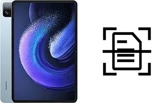 Come scannerizzare su un Xiaomi Pad 6