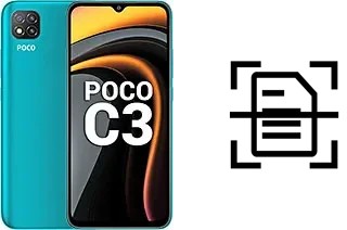 Come scannerizzare su un Xiaomi Poco C3