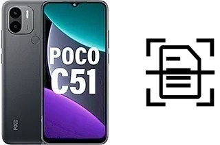 Come scannerizzare su un Xiaomi Poco C51