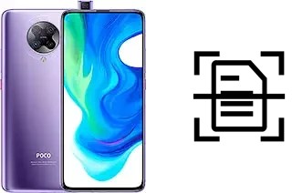 Come scannerizzare su un Xiaomi Poco F2 Pro