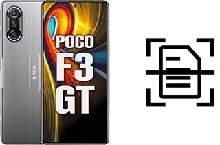 Come scannerizzare su un Xiaomi Poco F3 GT