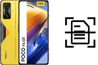 Come scannerizzare su un Xiaomi Poco F4 GT