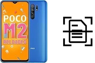 Come scannerizzare su un Xiaomi Poco M2 Reloaded