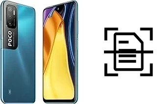 Come scannerizzare su un Xiaomi Poco M3 Pro