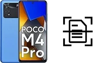 Come scannerizzare su un Xiaomi Poco M4 Pro