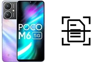 Come scannerizzare su un Xiaomi Poco M6