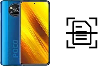 Come scannerizzare su un Xiaomi Poco X3 NFC