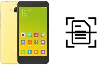 Come scannerizzare su un Xiaomi Redmi 2A