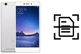 Come scannerizzare su un Xiaomi Redmi 3s