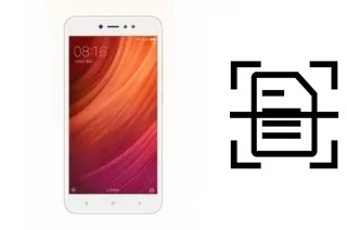 Come scannerizzare su un Xiaomi Redmi 4 High Version