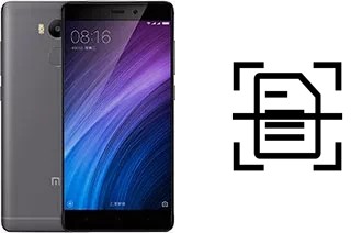 Come scannerizzare su un Xiaomi Redmi 4 Prime