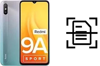 Come scannerizzare su un Xiaomi Redmi 9A Sport