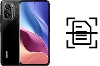 Come scannerizzare su un Xiaomi Redmi K40 Pro+