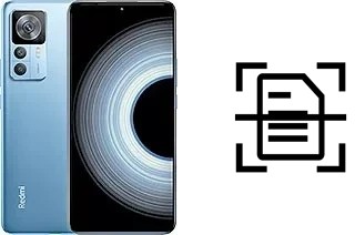 Come scannerizzare su un Xiaomi Redmi K50 Ultra