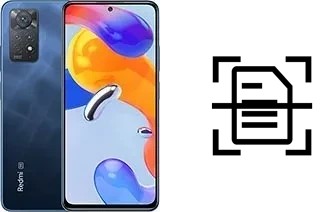 Come scannerizzare su un Xiaomi Redmi Note 11 Pro 5G