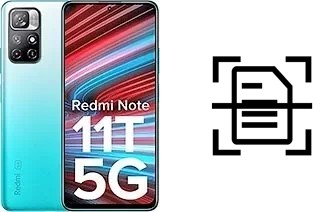 Come scannerizzare su un Xiaomi Redmi Note 11T 5G