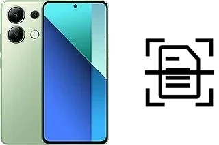 Come scannerizzare su un Xiaomi Redmi Note 13 4G