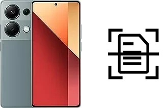 Come scannerizzare su un Xiaomi Redmi Note 13 Pro 4G