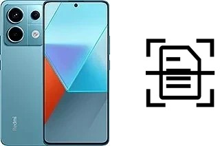 Come scannerizzare su un Xiaomi Redmi Note 13 Pro