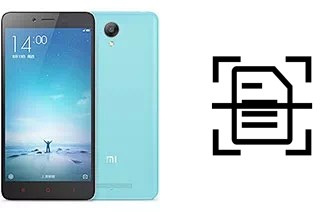 Come scannerizzare su un Xiaomi Redmi Note 2