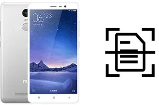 Come scannerizzare su un Xiaomi Redmi Note 3