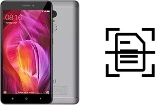 Come scannerizzare su un Xiaomi Redmi Note 4 SD625